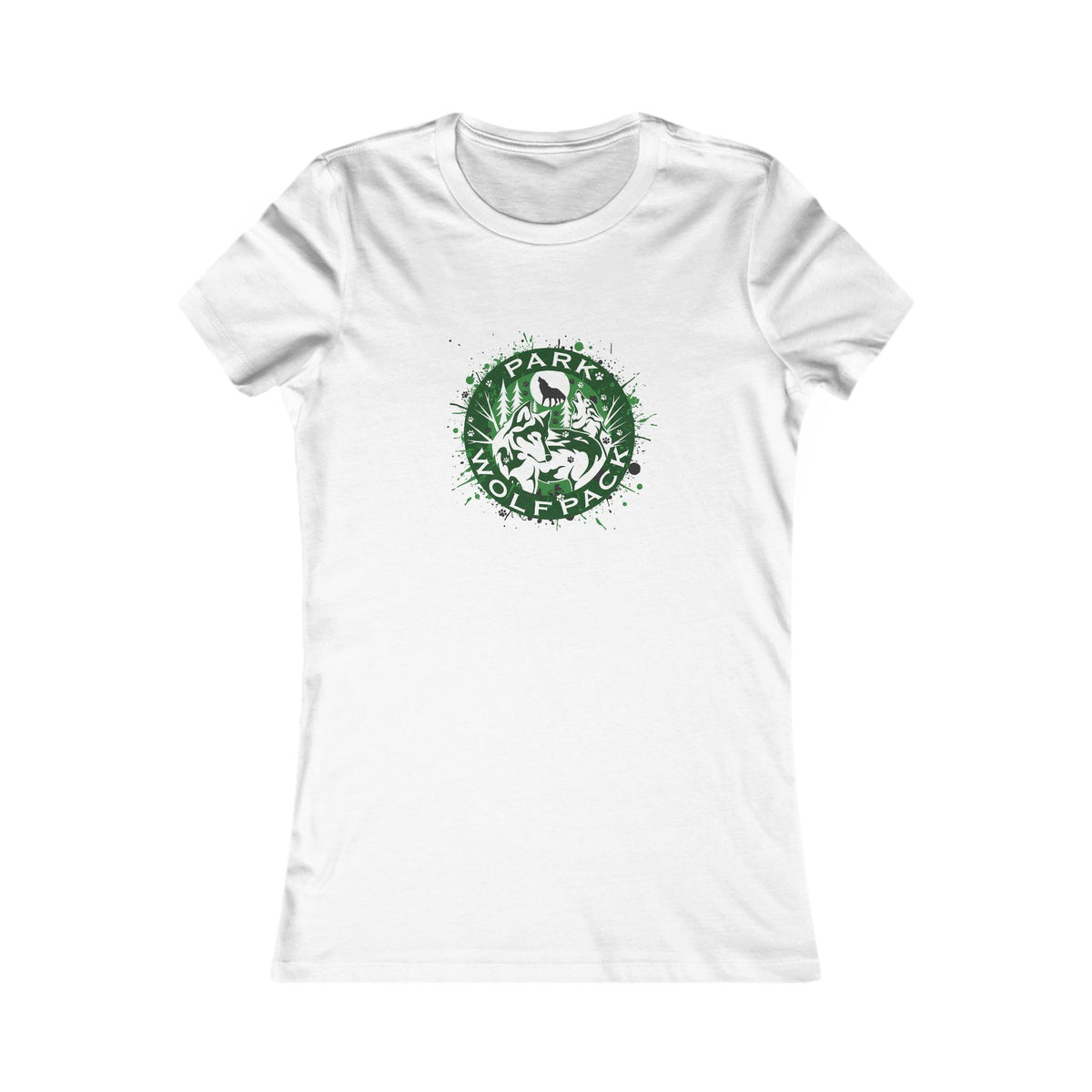 Park Wolfpack Casual Feminine Tee | Perfect for Everyday Comfort