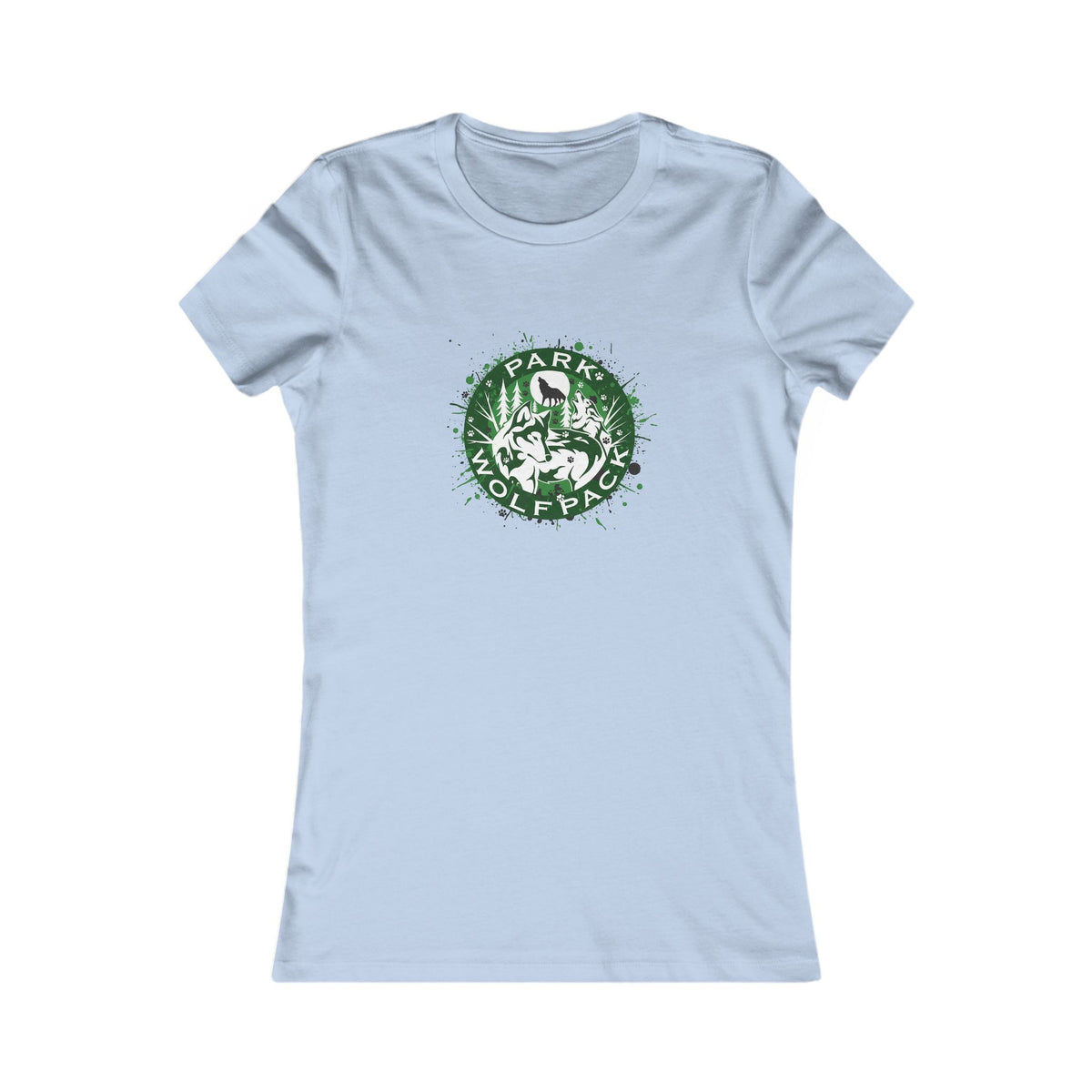 Park Wolfpack Casual Feminine Tee | Perfect for Everyday Comfort