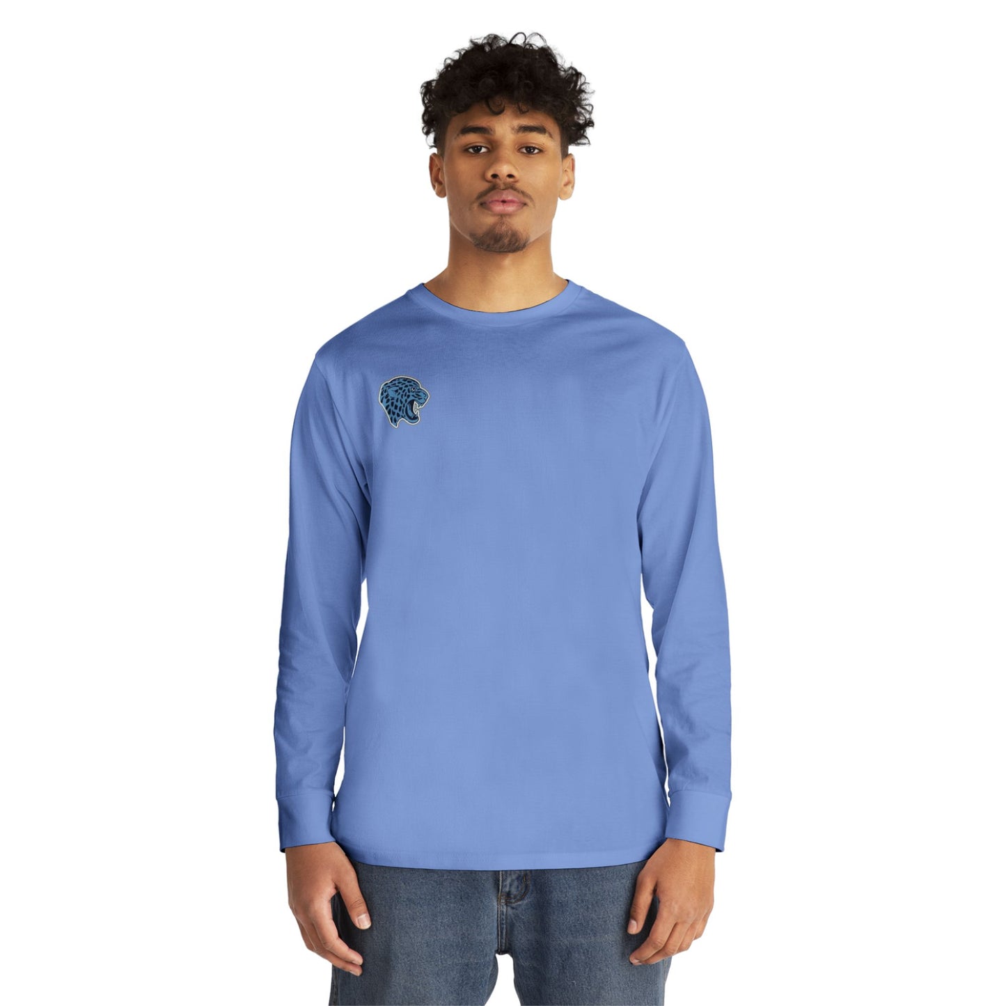 Bloomington Jefferson Jaguars Casual Long Sleeve Crewneck Tee - Perfect for Everyday Wear