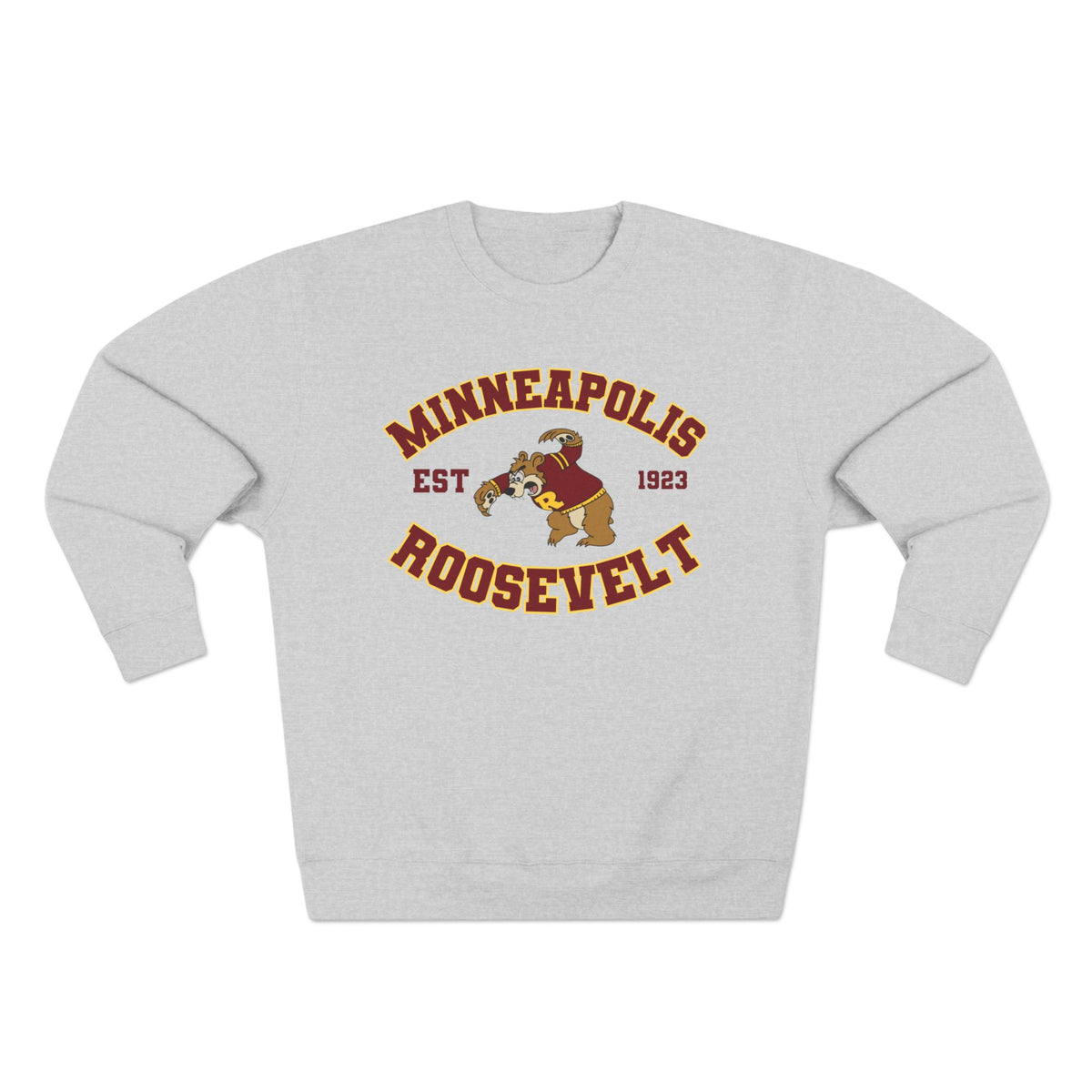 Minneapolis Roosevelt Teddies Unisex Crewneck Sweatshirt | Cozy School Spirit Apparel