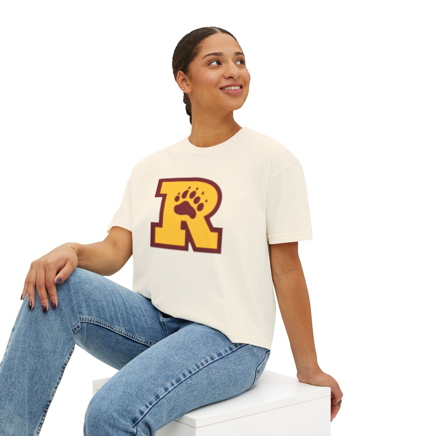 Minneapolis Roosevelt Cozy Women’s Boxy Tee - Perfect for Casual Outings