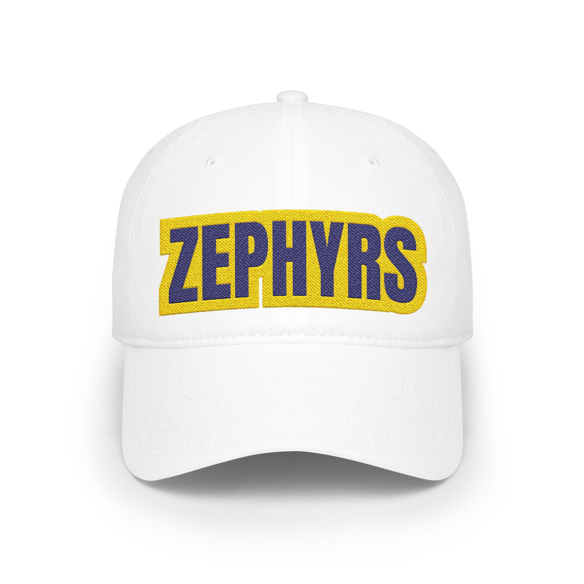 Mahtomedi Zephyrs Embroidered Royal Blue Baseball Cap