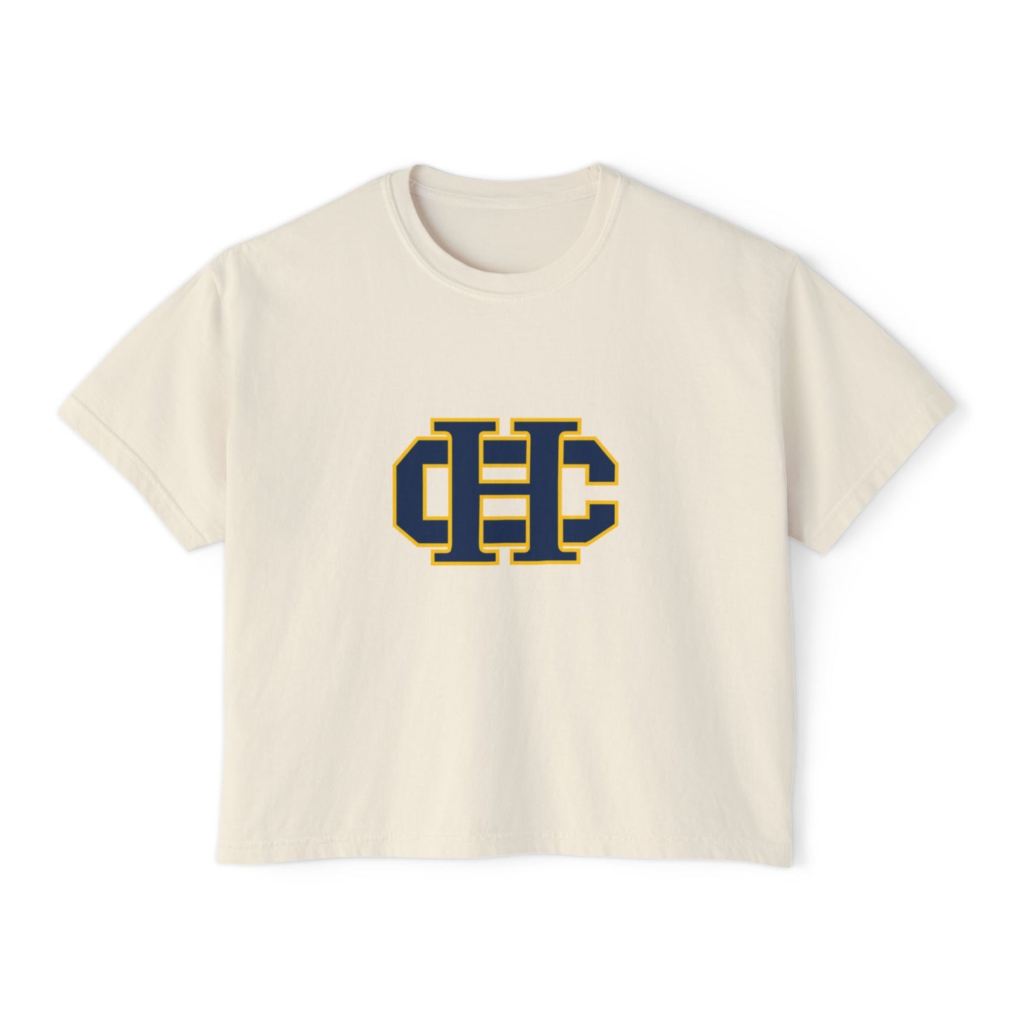 Columbia Heights Hylanders Stylish Women's Boxy Tee - Casual Comfort for Everyday Wear