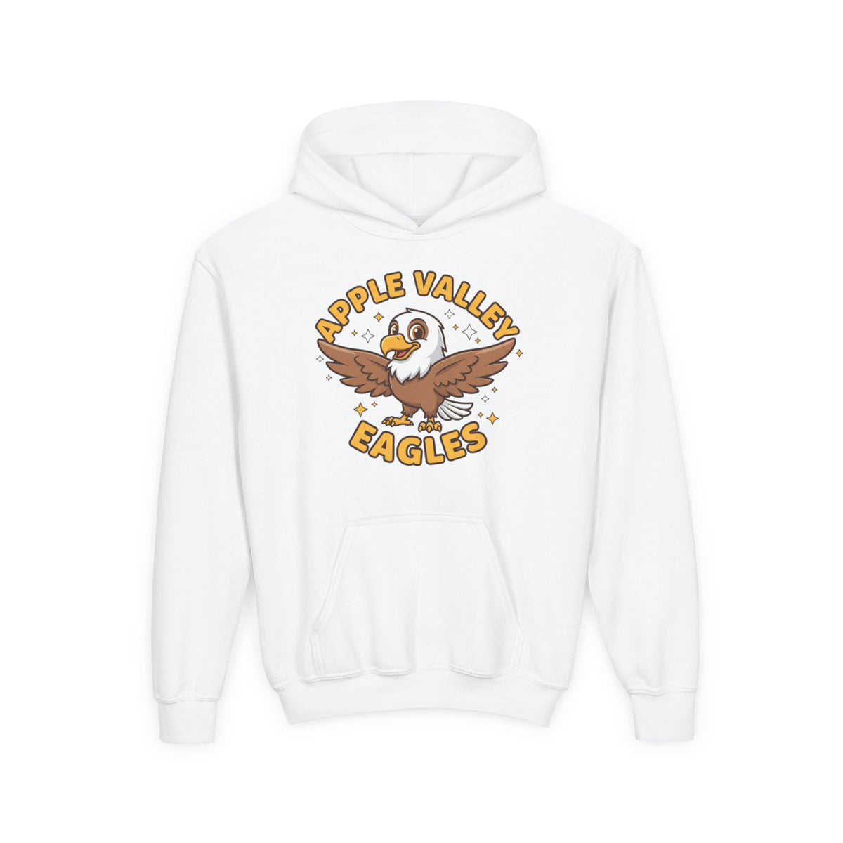 Apple Valley Eagles Youth Heavy Blend Hooded Sweatshirt