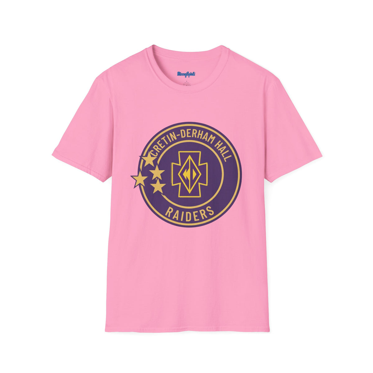 Cretin Derham-Hall Raiders Purple & Gold School Spirit T-Shirt