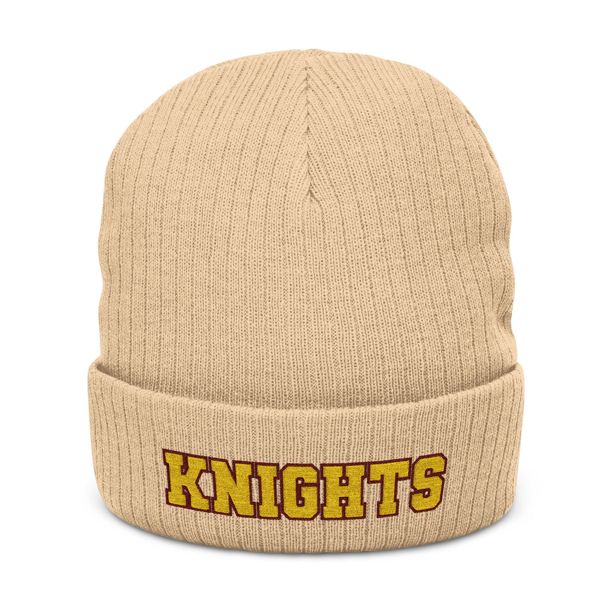 Irondale Knights Embroidered Ribbed Knit Beanie