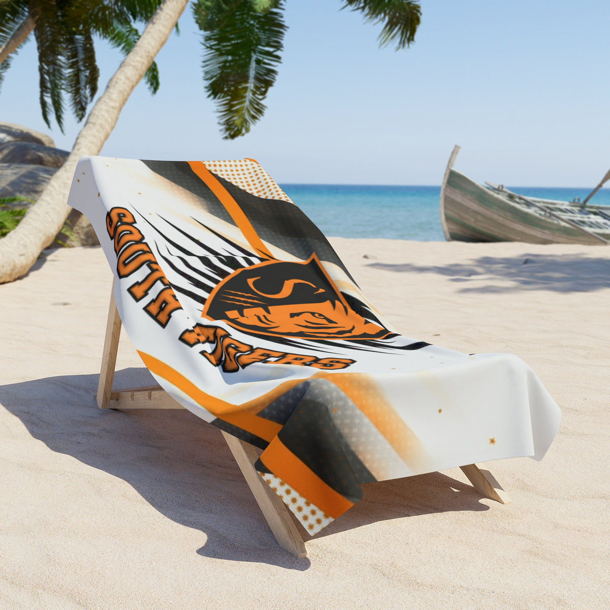 Minneapolis South Tigers Beach Towel - Perfect for Summer Fun & Pool Days