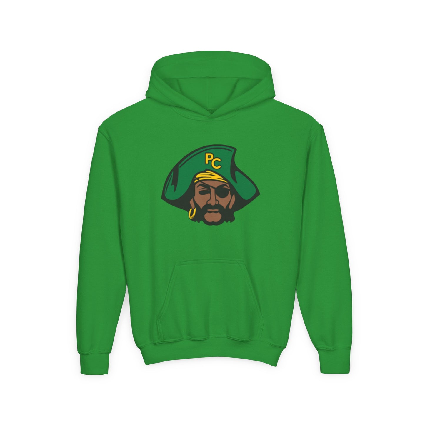 Youth Park Center Pirates Hoodie - Cozy Heavy Blend Sweatshirt for Kids