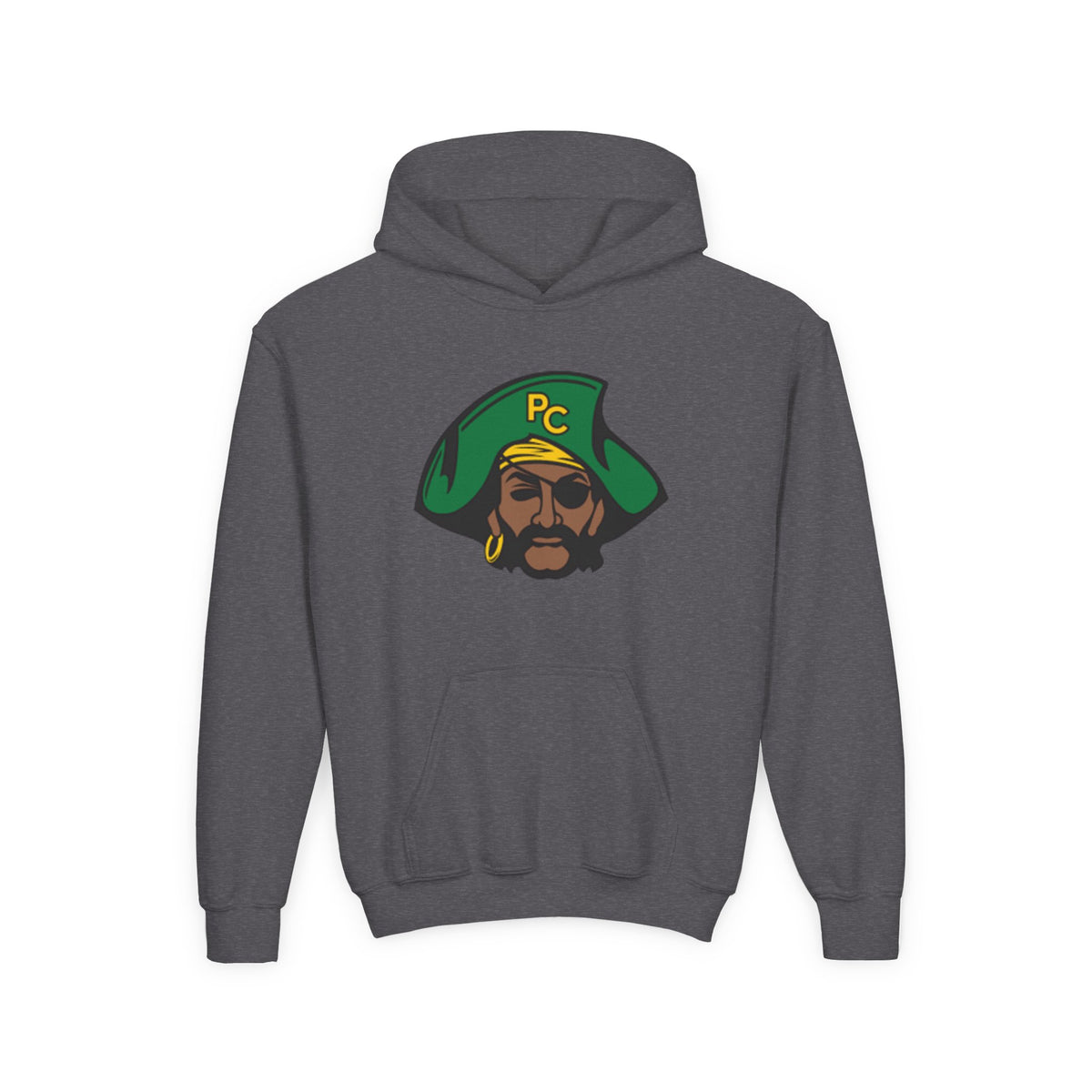 Youth Park Center Pirates Hoodie - Cozy Heavy Blend Sweatshirt for Kids