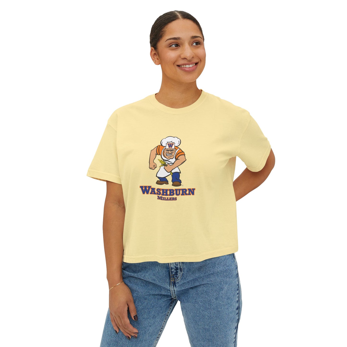 Minneapolis Washburn Millers Casual Women's Boxy Tee
