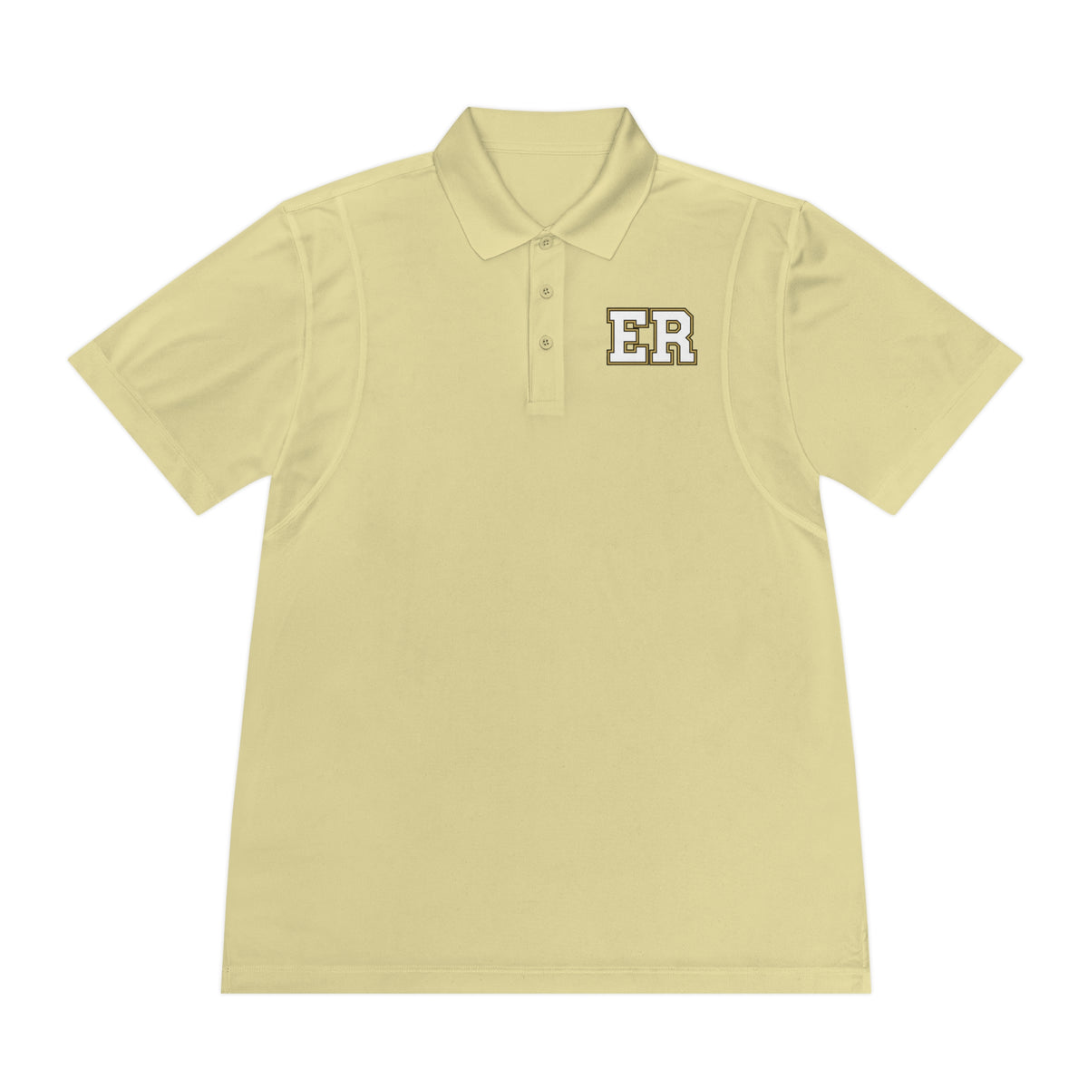 East Ridge Raptors Men's Sport Polo Shirt - Black or Vegas Gold
