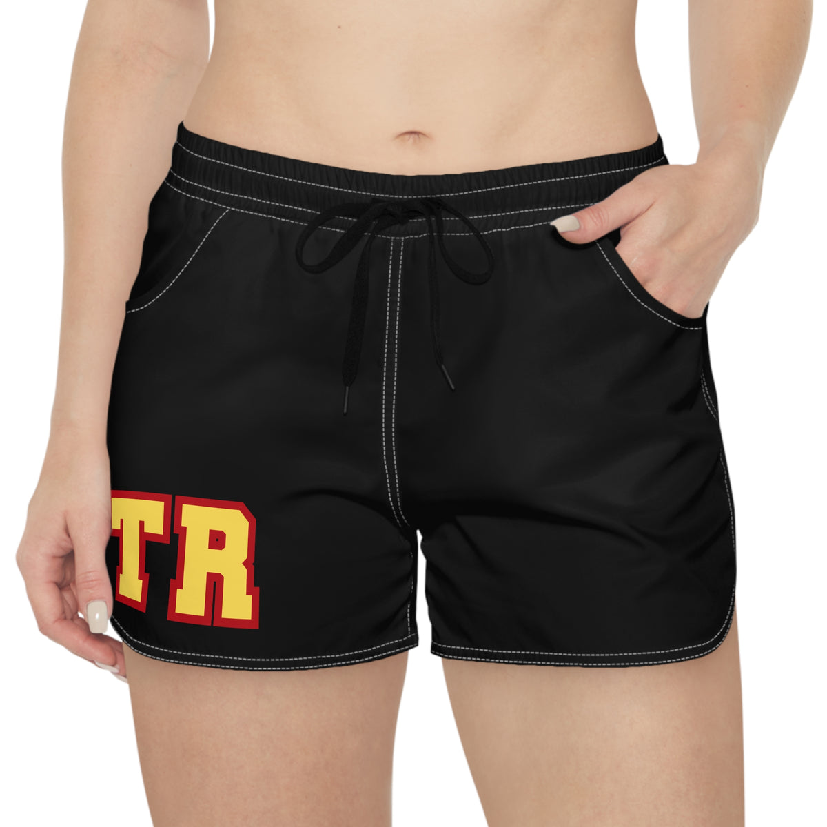 Two Rivers Warriors Women's Black Casual Shorts