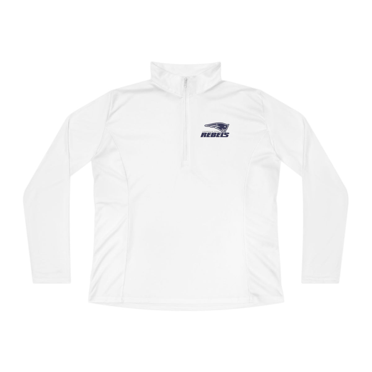 Champlin Park Rebels Ladies Quarter-Zip Pullover - Stylish & Comfortable Activewear