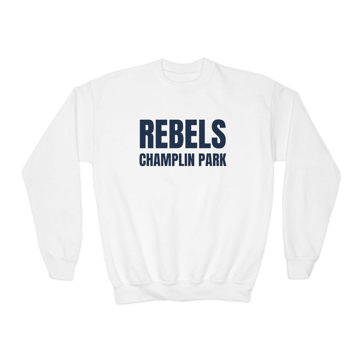 Youth Rebels Champlin Park Crewneck Sweatshirt Dark Text