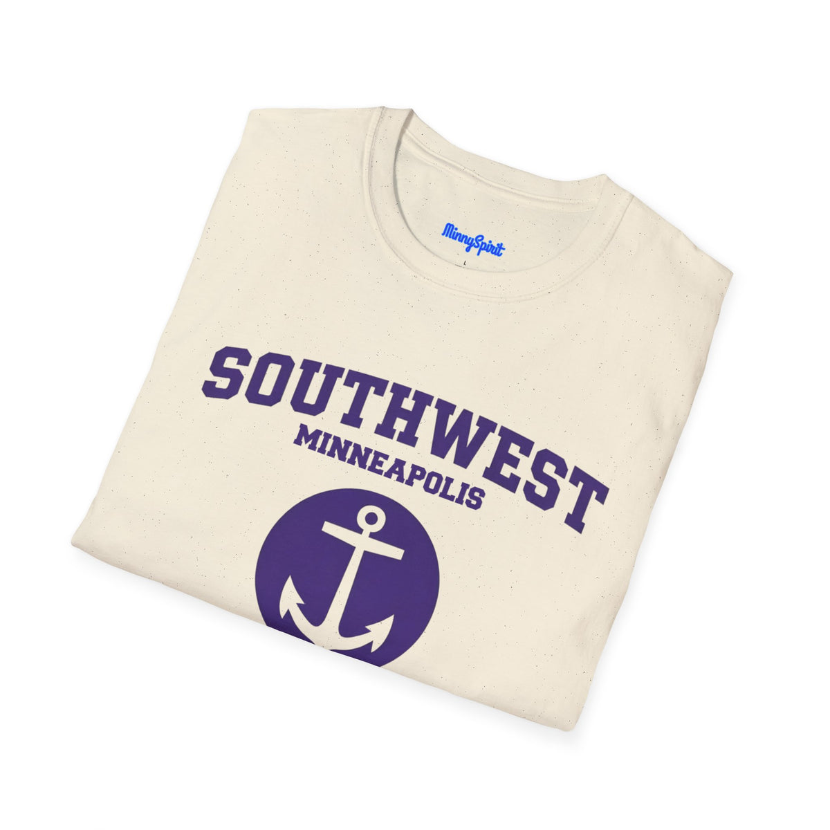 Southwest Lakers Anchor Tee — Minneapolis Vintage College Shirt