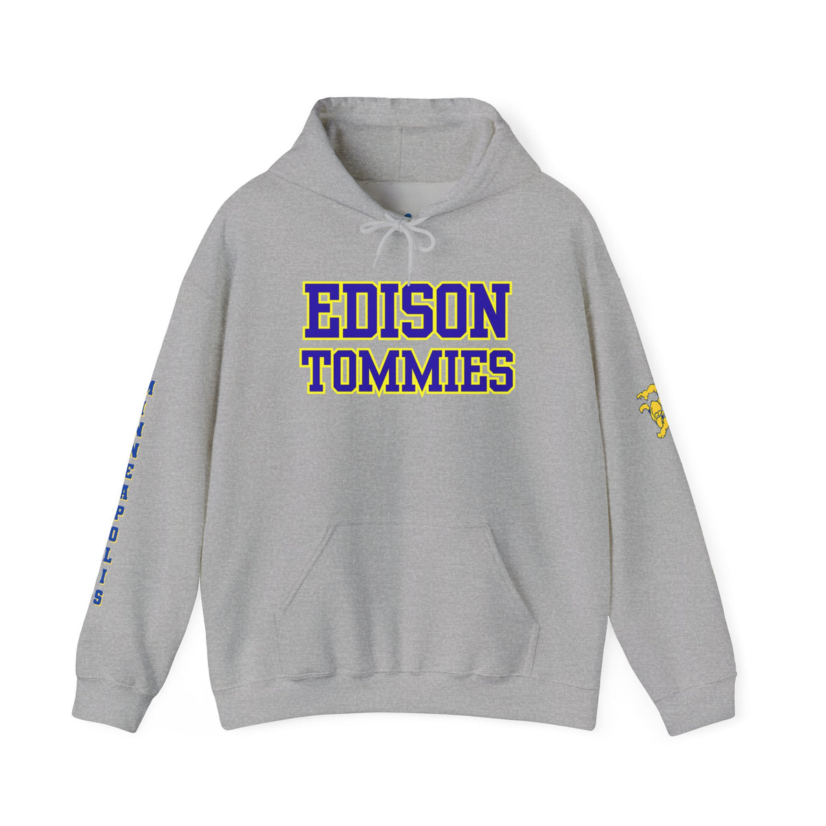 Minneapolis Edison Tommies Block Hoodie