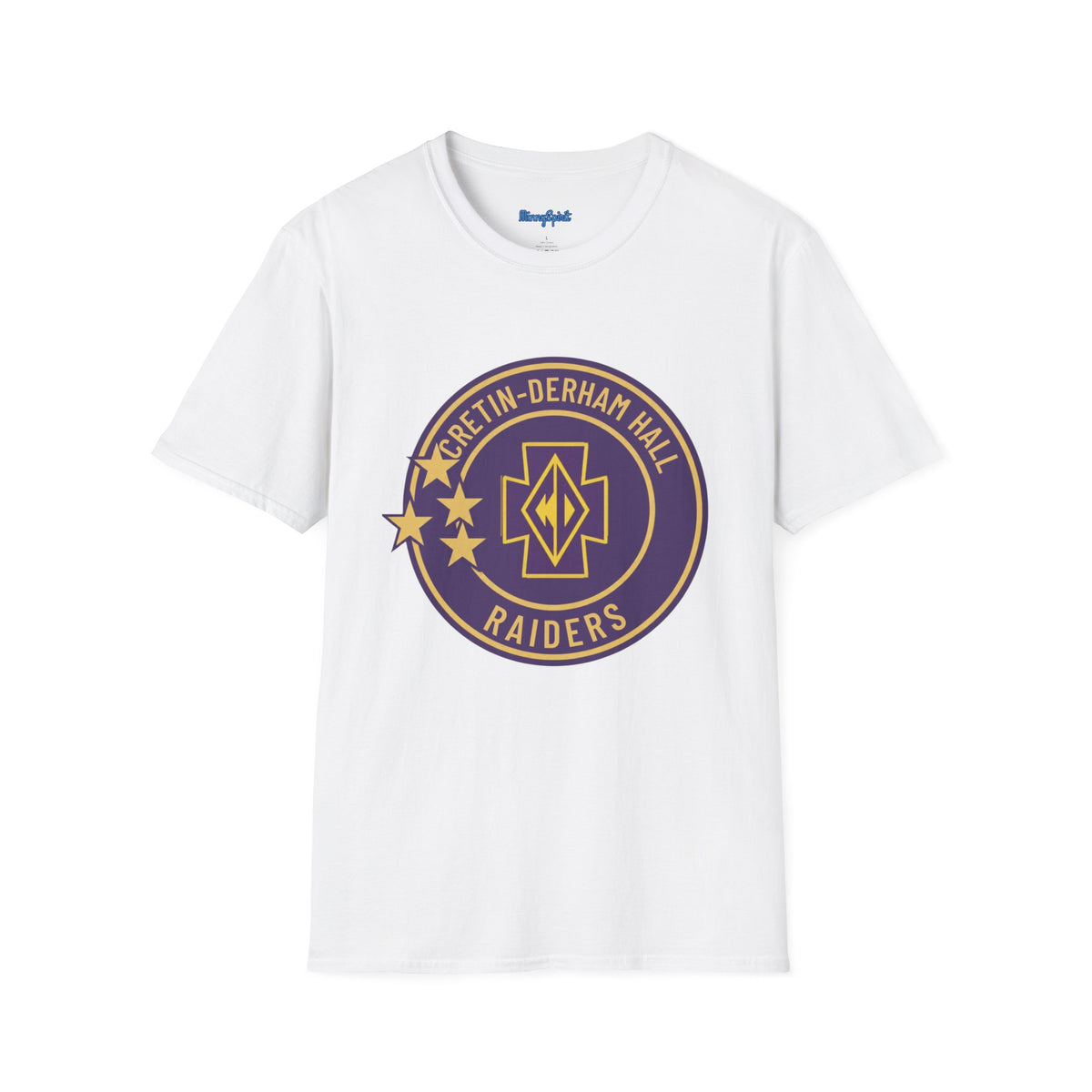 Cretin Derham-Hall Raiders Purple & Gold School Spirit T-Shirt