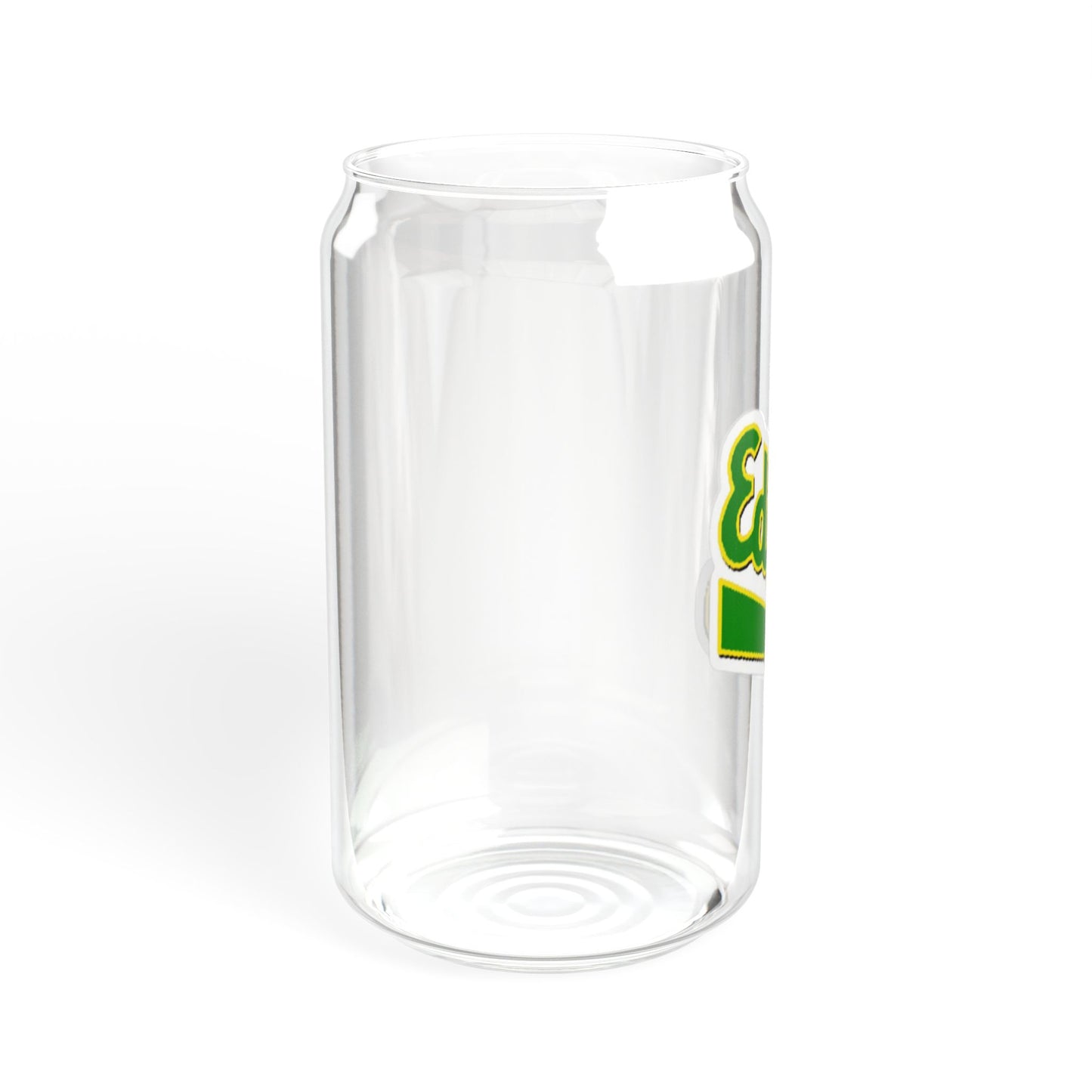 Edina Stylish Sipper Glass - 16oz with Eco-Friendly Lid and Straw