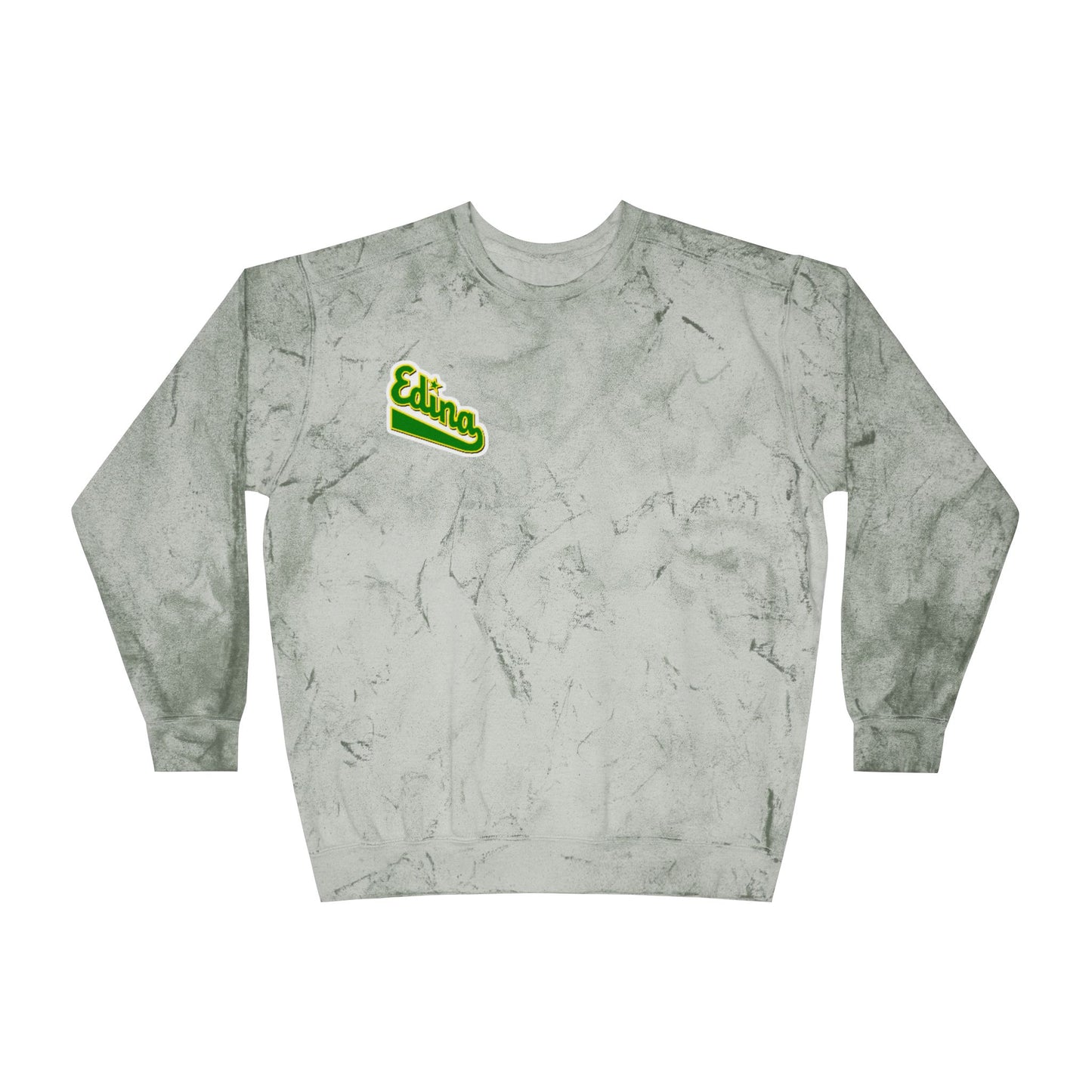 Edina Color Blast Unisex Crewneck Sweatshirt – Vibrant & Cozy Apparel