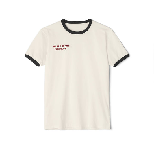 Maple Grove Crimson Ringer Tee