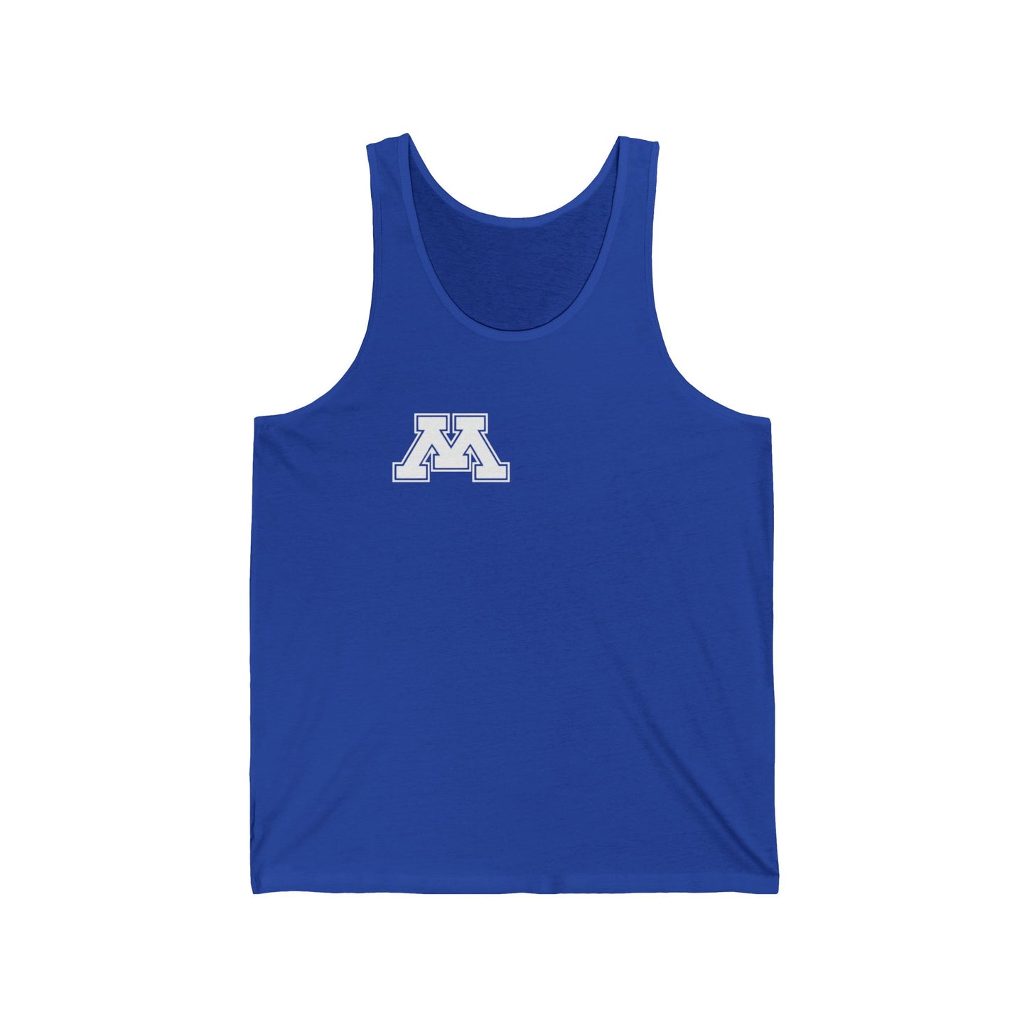 Minnetonka Skippers Minimalist Unisex Jersey Tank - Perfect for Summer Days & Active Lifestyle