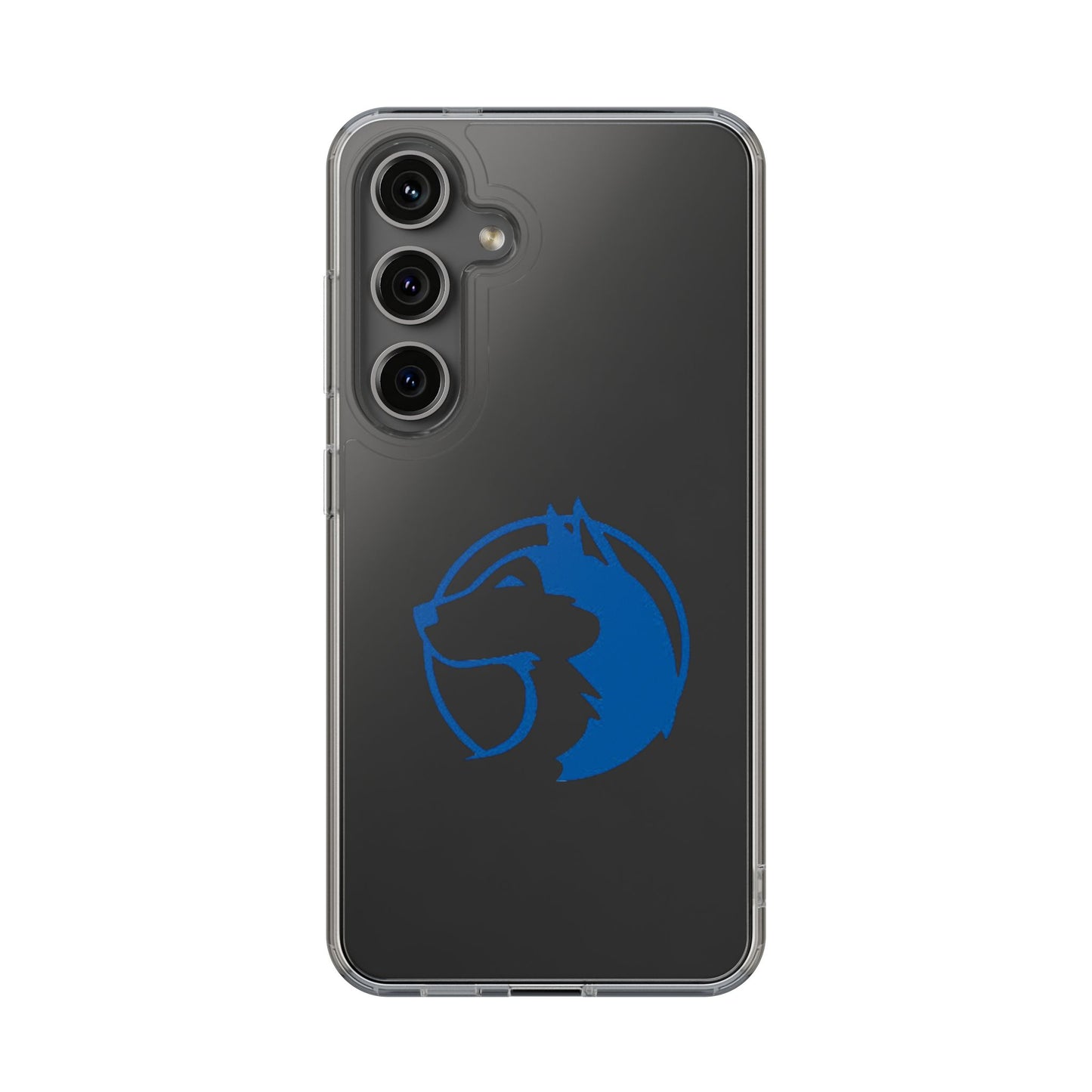 Saint Anthony Huskies Clear Phone Case