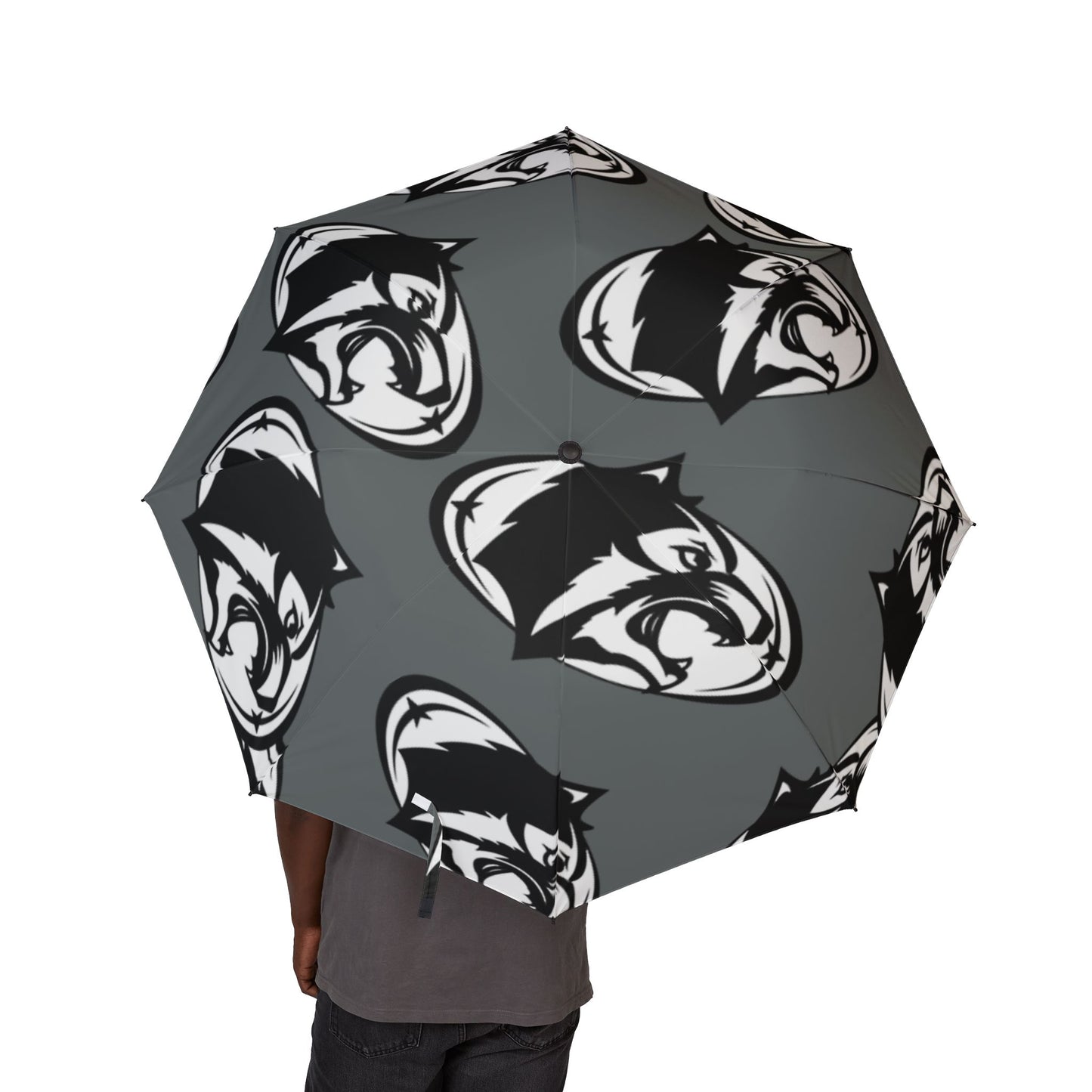 Roseville Raiders Stylish Foldable Umbrella - Compact Rain Protection
