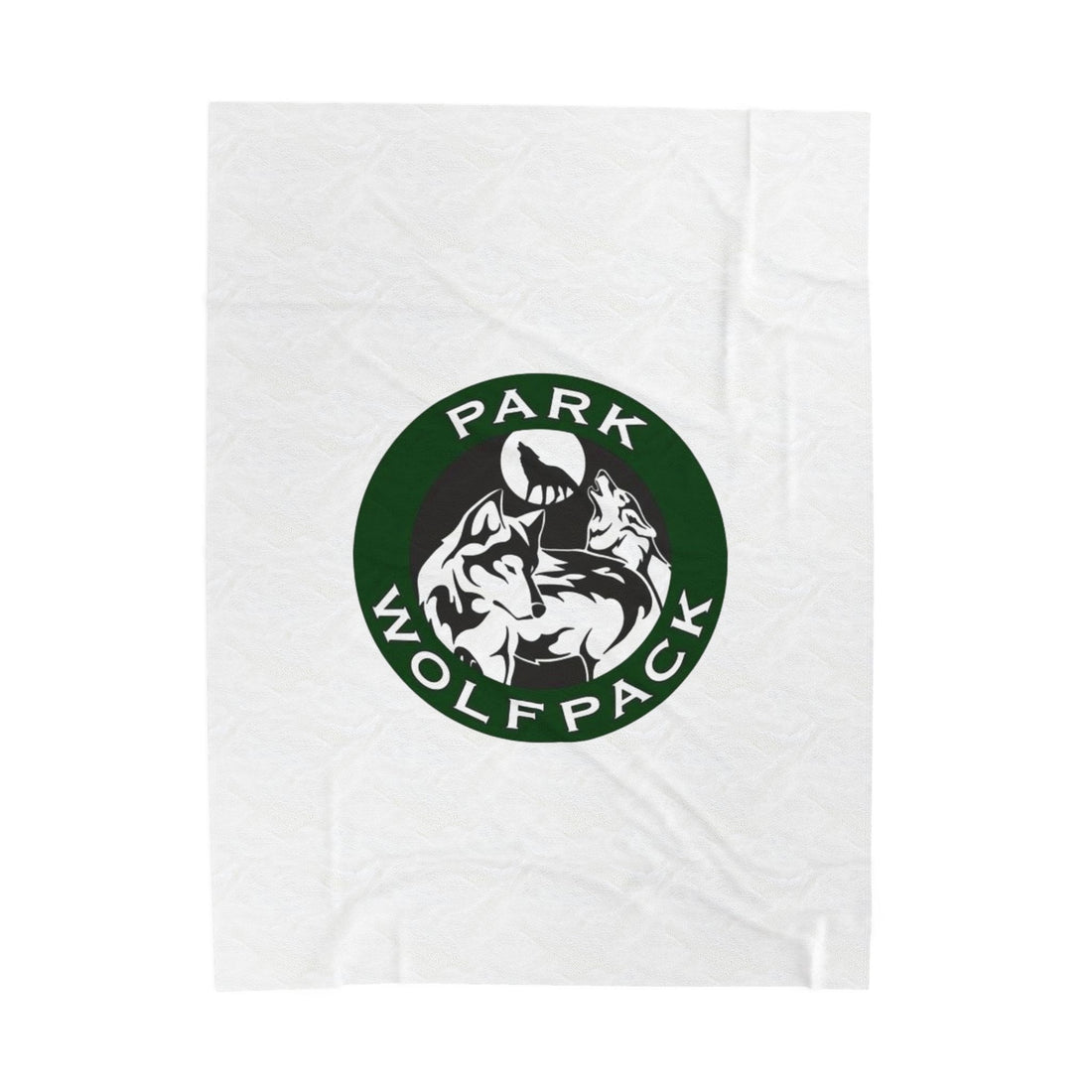Cozy Velveteen Plush Blanket – Park Wolfpack Design