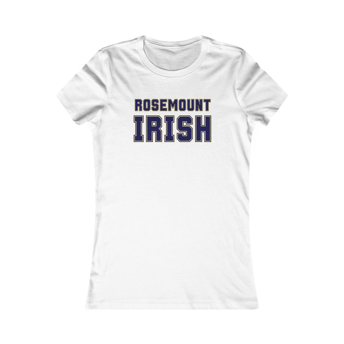 Rosemount Irish Varsity Women's Favorite Tee - Casual Comfort for School & Everyday Wear