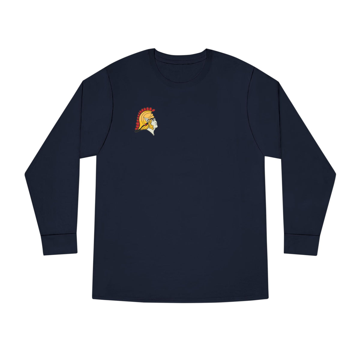 Orono Spartans Casual Long Sleeve Crewneck Tee - Perfect for Everyday Wear