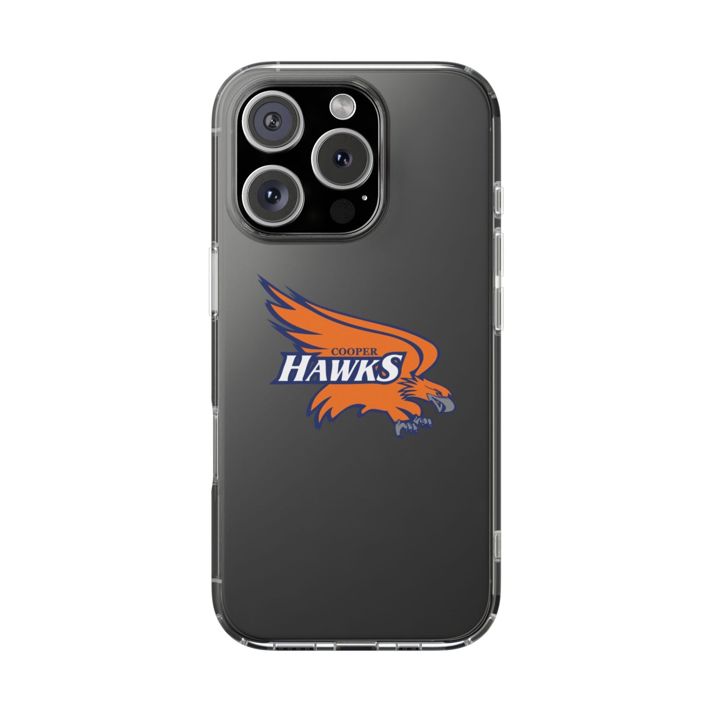 Robbinsdale Cooper Hawks Clear Phone Case - Stylish & Durable Protection