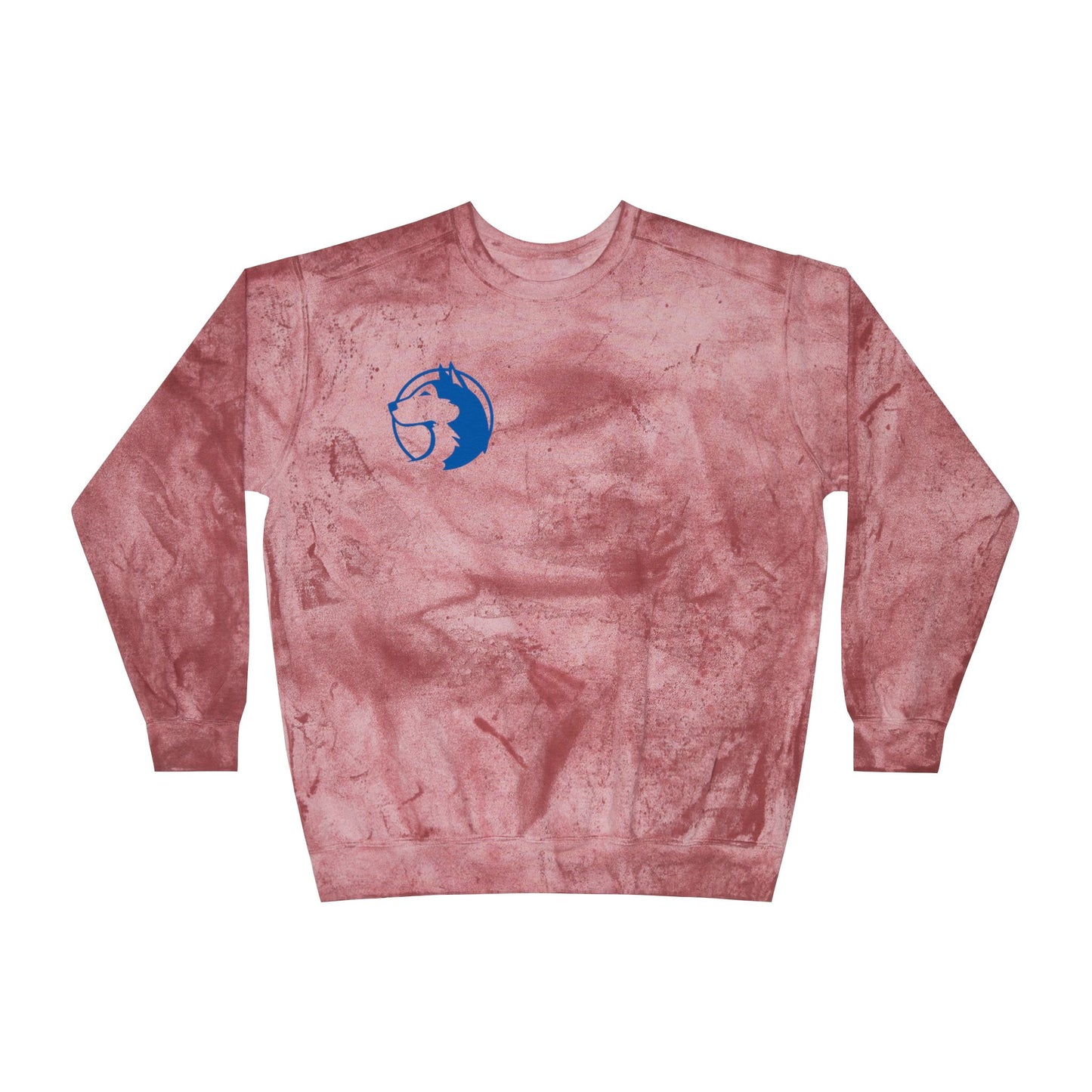 Saint Anthony Huskies Unisex Color Blast Sweatshirt - Vibrant Yellow Crewneck for Cozy Style