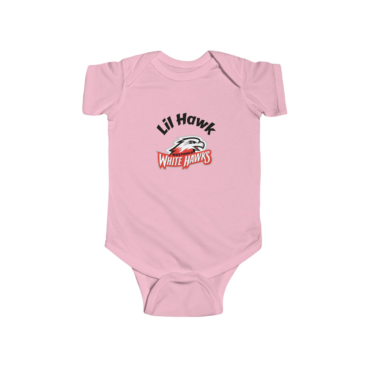 Mound Westonka White Hawks Infant Bodysuit - Perfect Baby Shower Gift