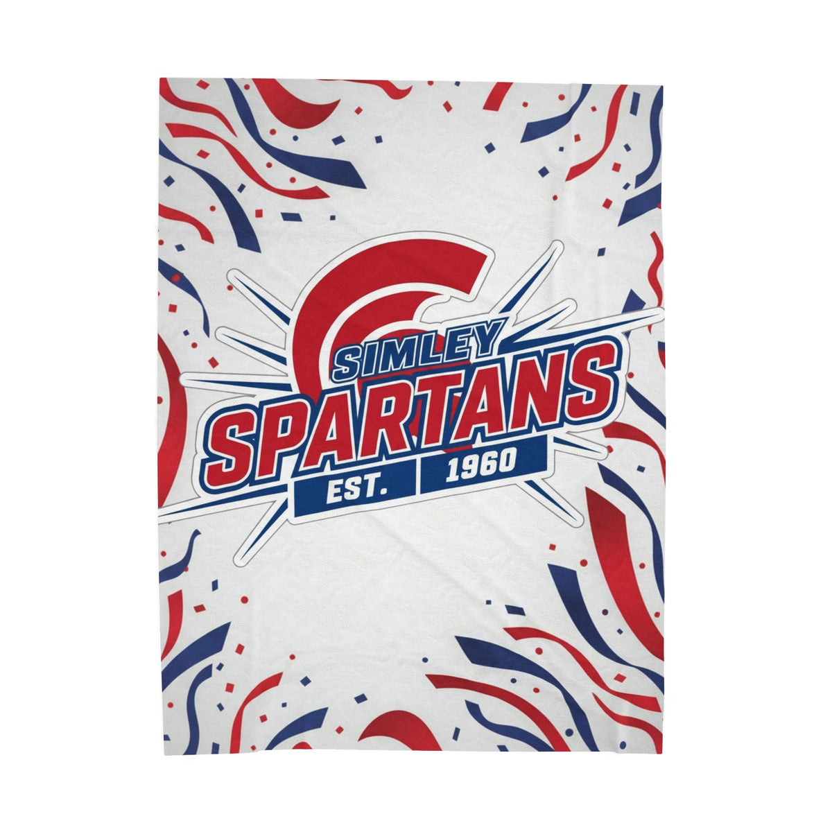 Simley Spartants Plush Blanket - Cozy Home Decor for Comfort and Warmth