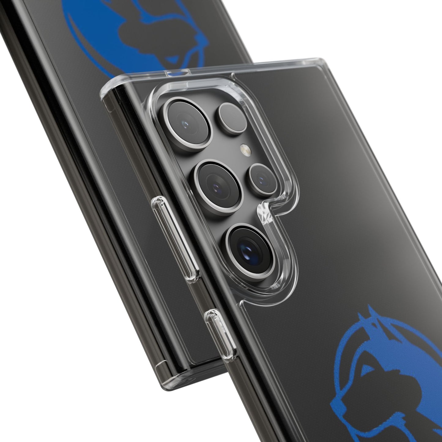 Saint Anthony Huskies Clear Phone Case