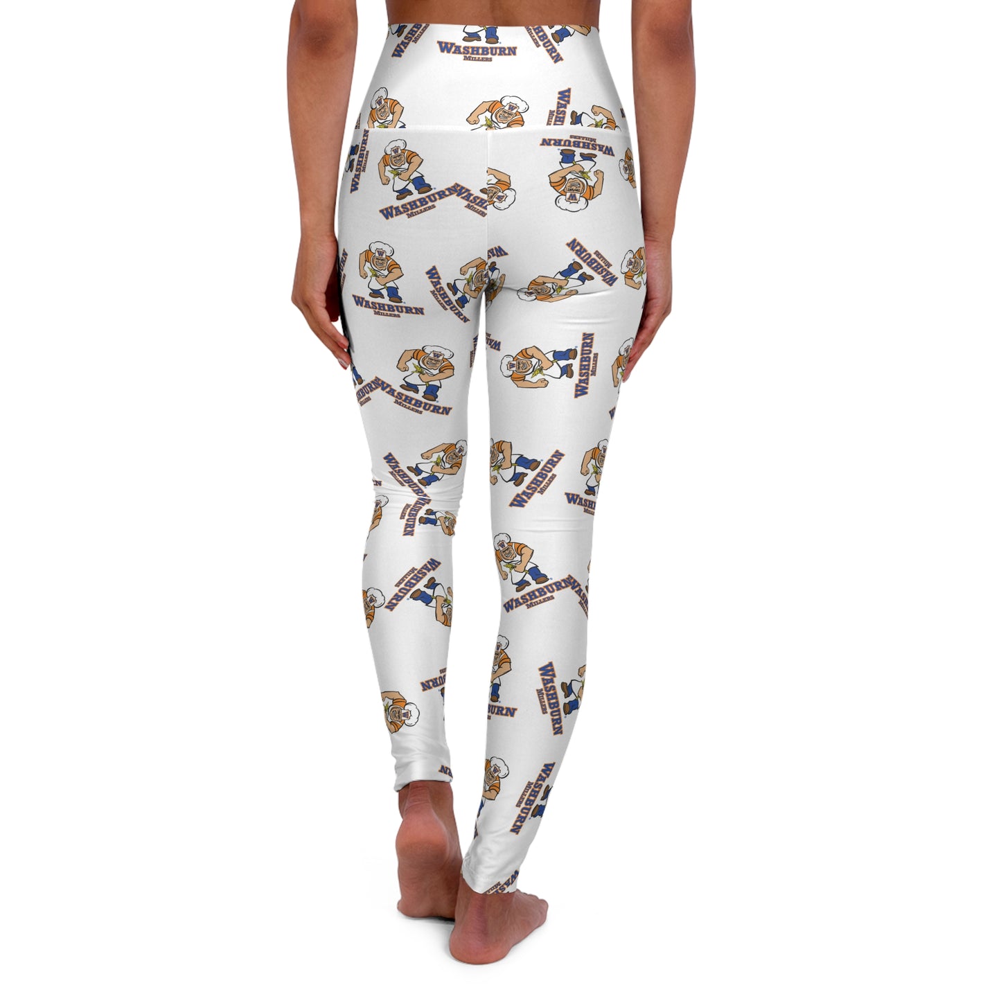 Minneapolis Washburn Millers High Waisted Leggings - Stylish Comfort for Active Lifestyles