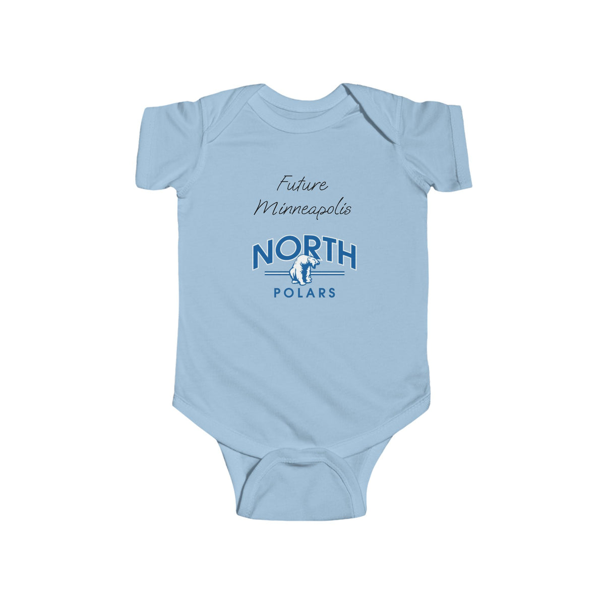 Minneapolis North Polars "Future Polar" Infant Bodysuit - Comfortable and Cute Baby Wear