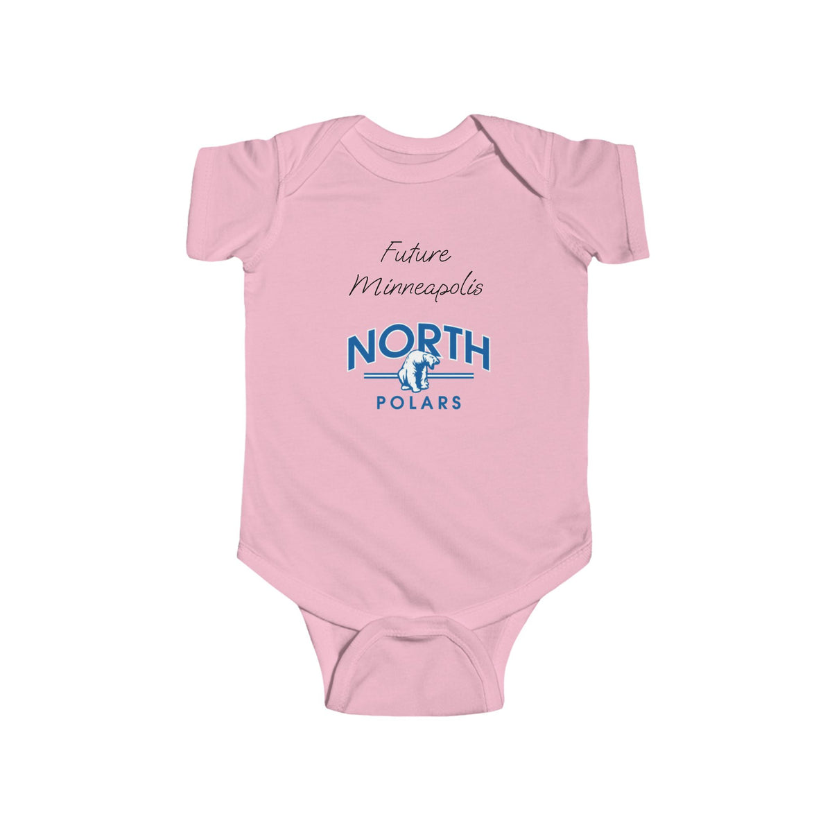 Minneapolis North Polars "Future Polar" Infant Bodysuit - Comfortable and Cute Baby Wear