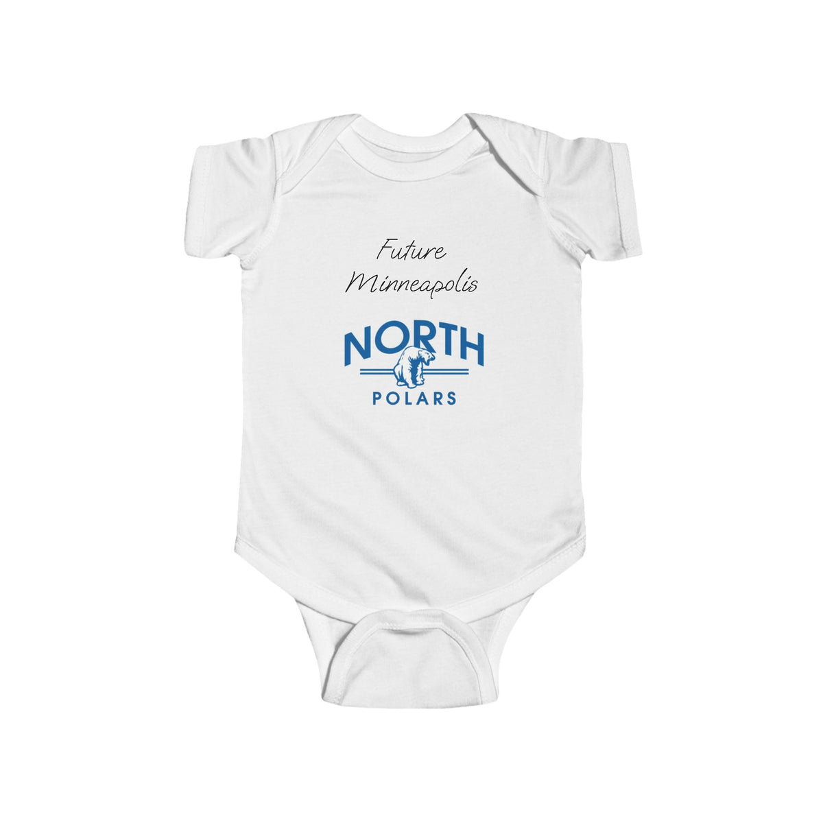 Minneapolis North Polars "Future Polar" Infant Bodysuit - Comfortable and Cute Baby Wear