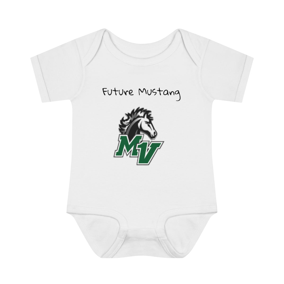 Mounds View Mustangs Onesie