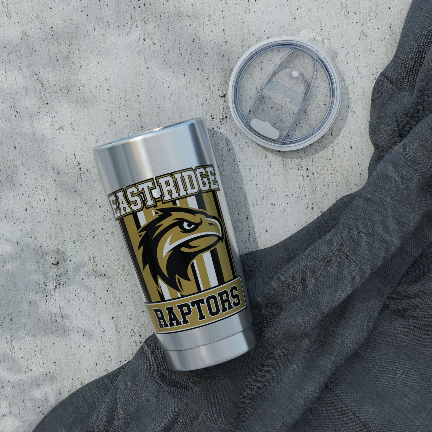 East Ridge Raptors 20oz Coffee Tumbler