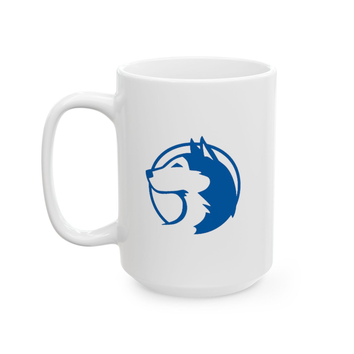 Saint Anthony Huskies Ceramic Mug - Perfect for Coffee Lovers