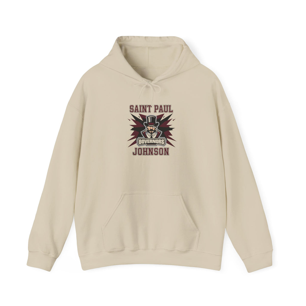 Saint Paul Johnson Governors Vintage Hoodie