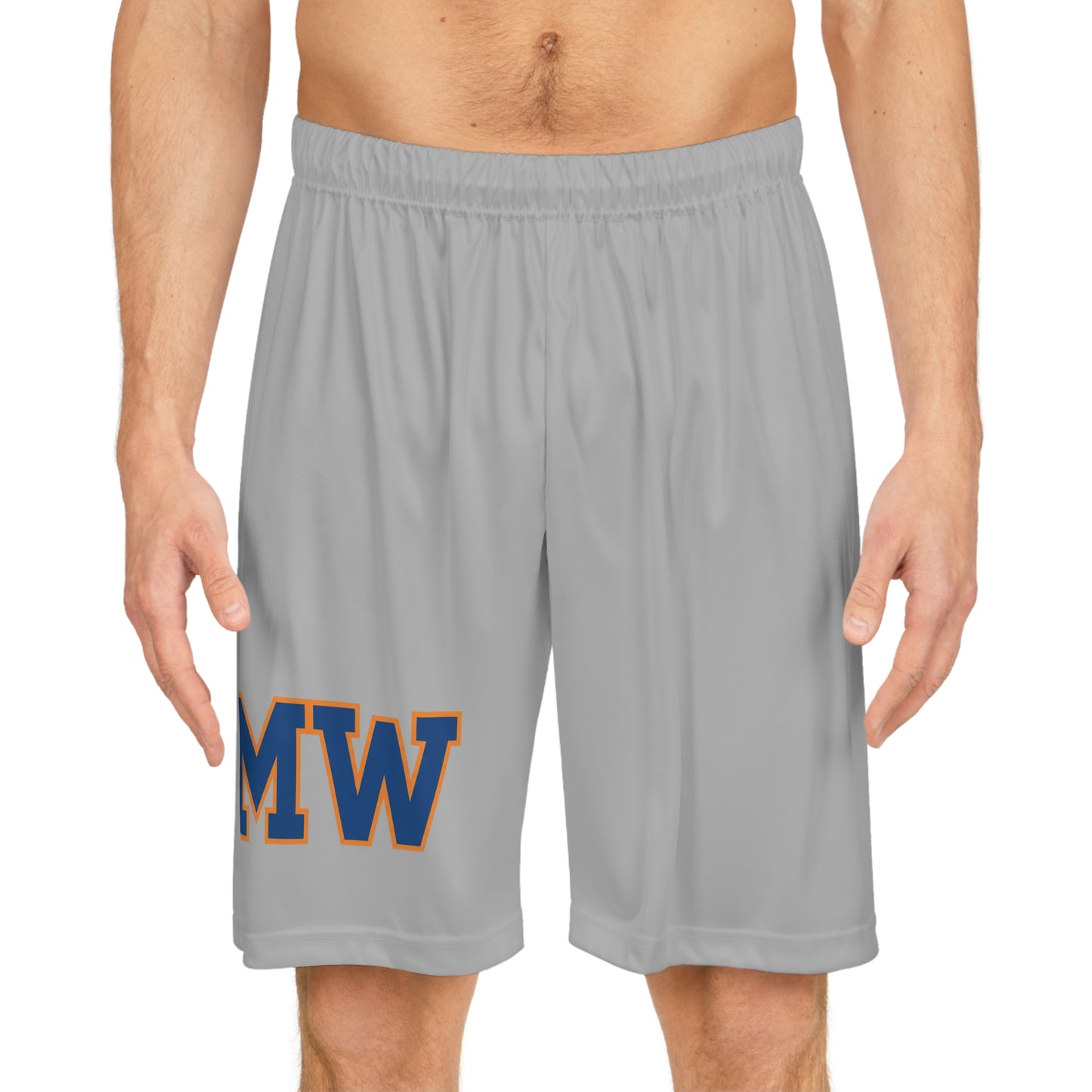 Minneapolis Washburn Millers MW Light Grey Basketball Shorts - Athletic Sportswear for Comfort & Style