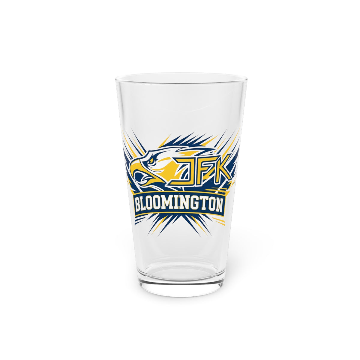 Bloomington Kennedy Eagles Pint Glass - 16oz Team Spirit Decor