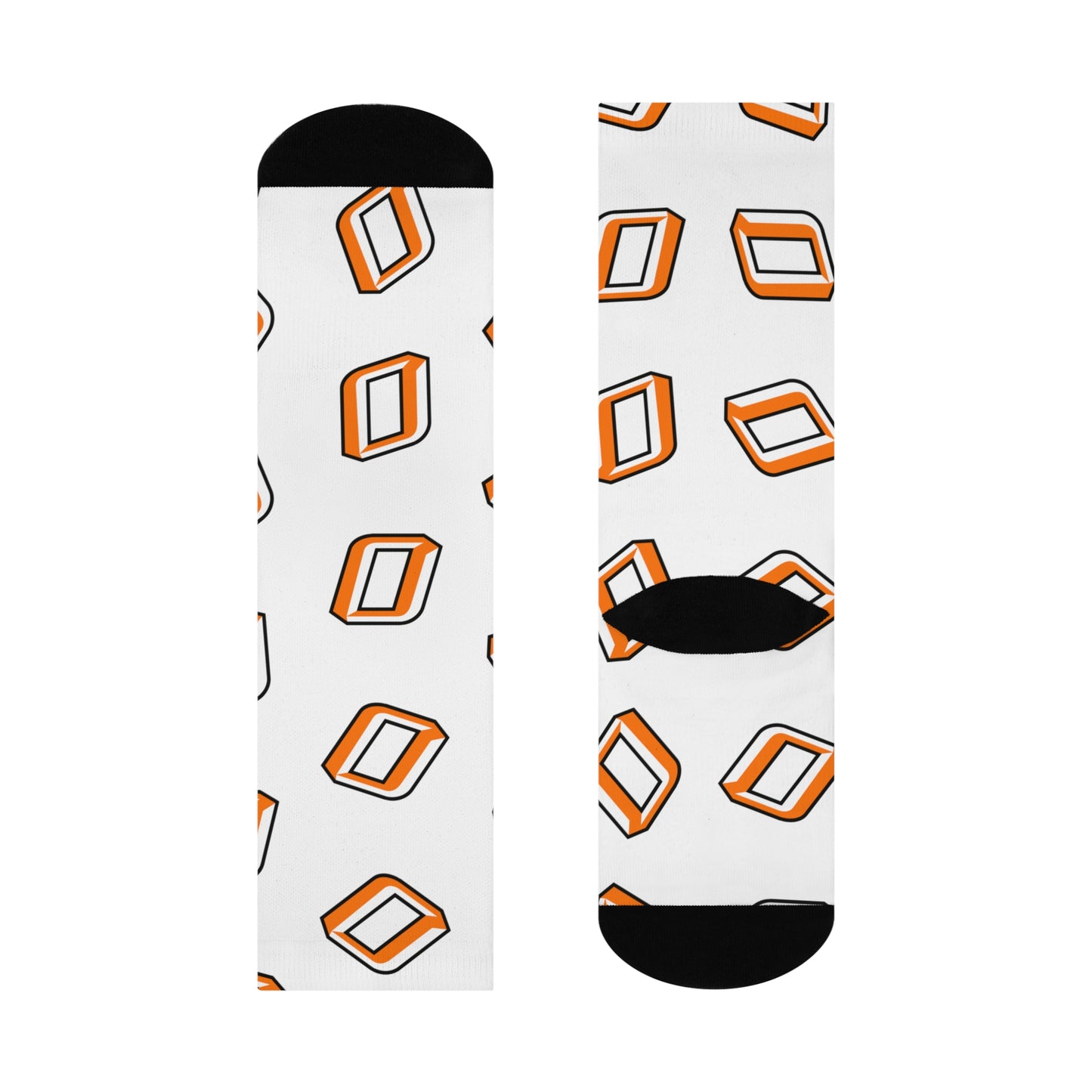 Osseo Orioles Trendy Cushioned Crew Socks
