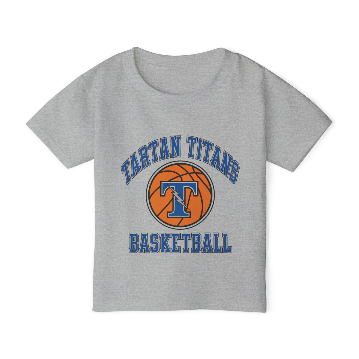 Tartan Titans Basketball Toddler T-Shirt