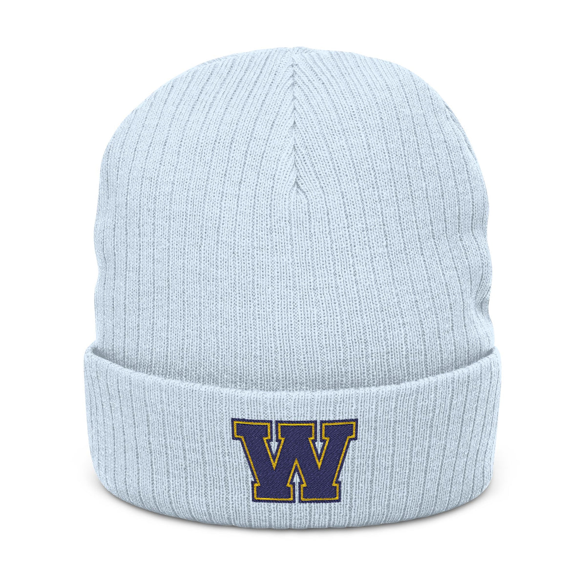 Saint Paul Washington Tech Embroidered Ribbed Knit Beanie