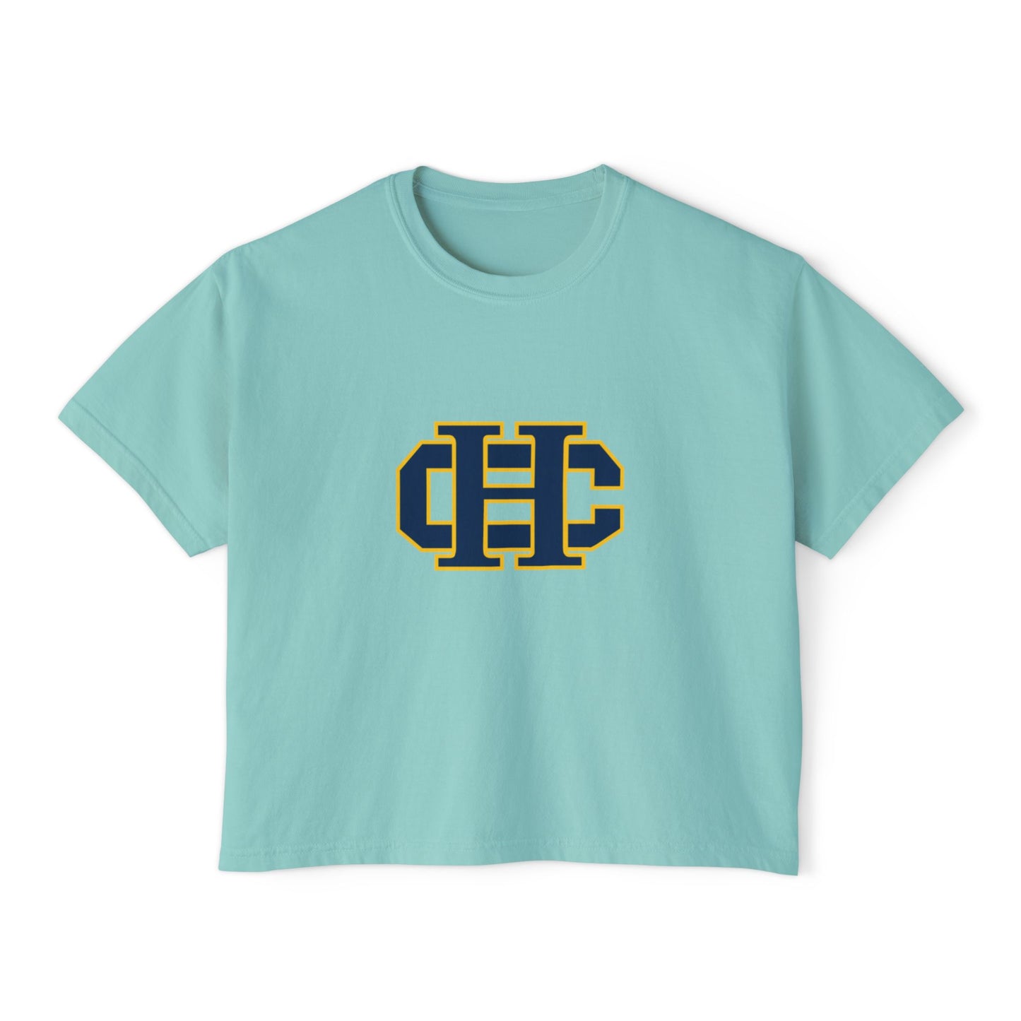 Columbia Heights Hylanders Stylish Women's Boxy Tee - Casual Comfort for Everyday Wear
