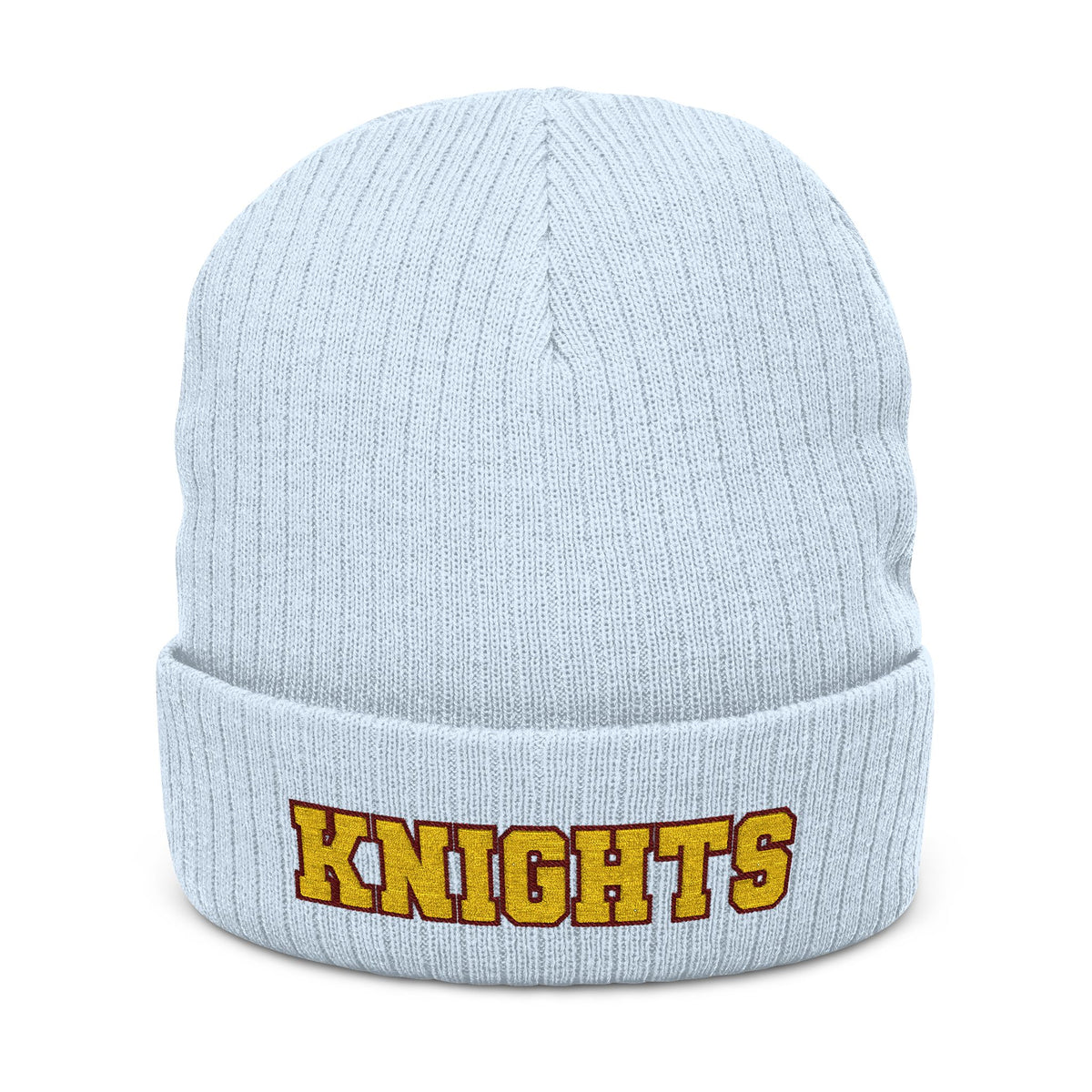 Irondale Knights Embroidered Ribbed Knit Beanie